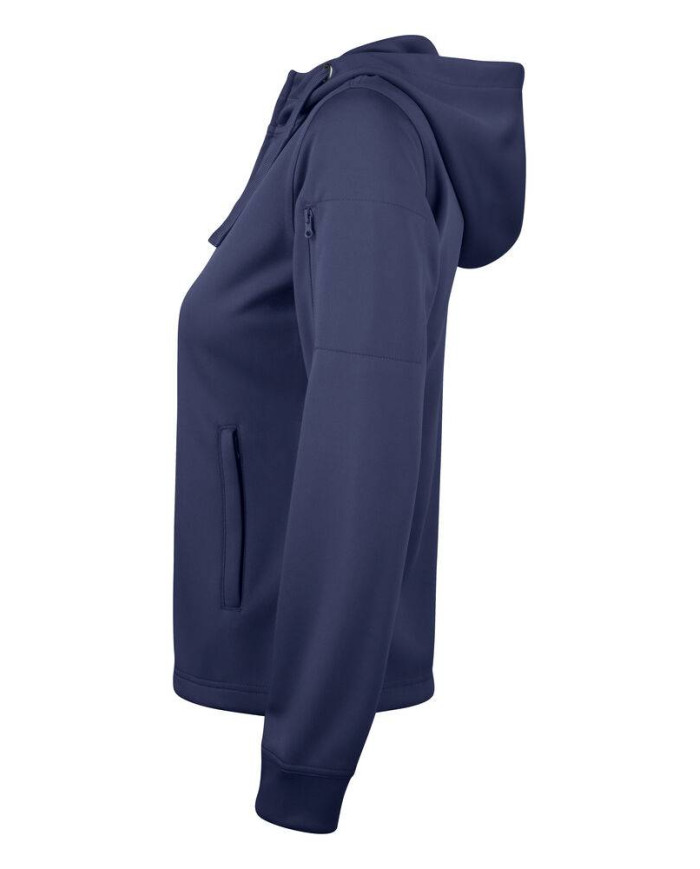 Basic Active Hoody Full Zip Women NEW WAVE