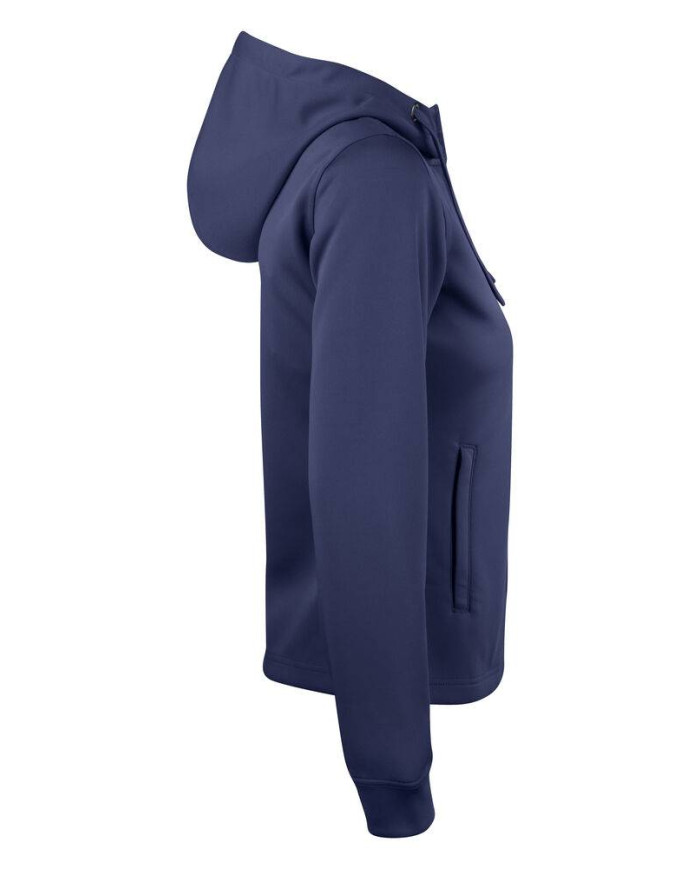 Basic Active Hoody Full Zip Women NEW WAVE