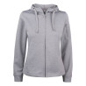 Basic Active Hoody Full Zip Women NEW WAVE