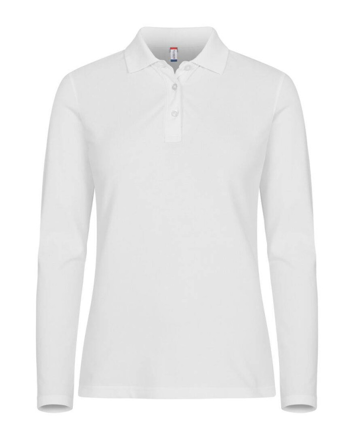 Stretch Premium Polo L/S Women NEW WAVE