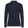 Stretch Premium Polo L/S Women NEW WAVE