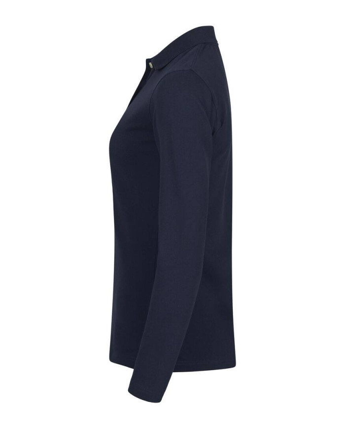 Stretch Premium Polo L/S Women NEW WAVE