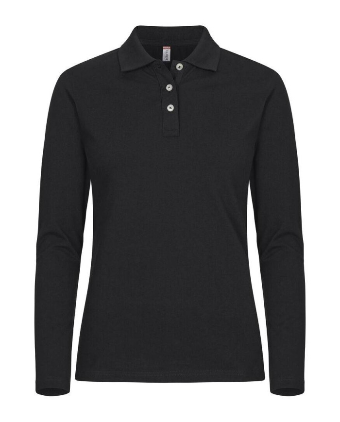 Stretch Premium Polo L/S Women NEW WAVE