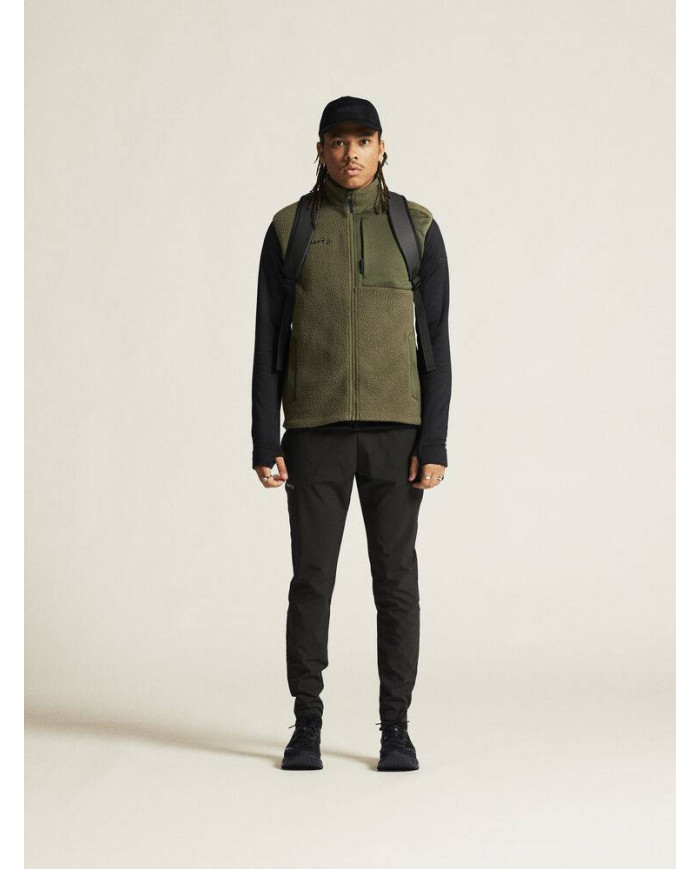 ADV Explore Pile Fleece Vest M NEW WAVE