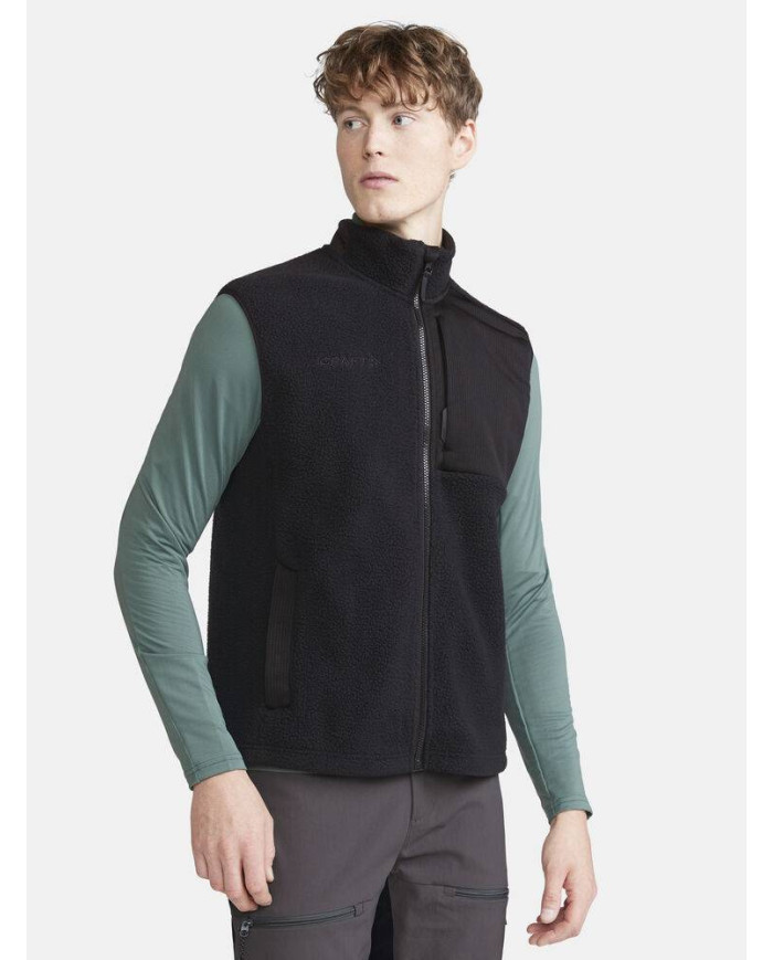 ADV Explore Pile Fleece Vest M NEW WAVE