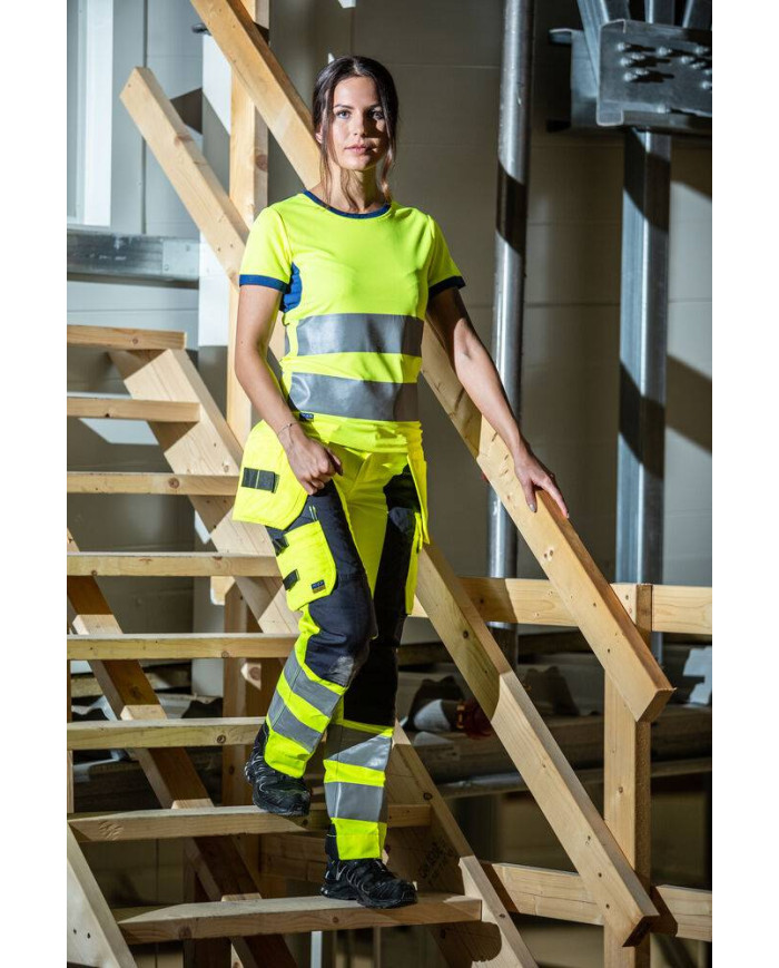 6519 PANTALÓN CORDURA HV MUJER CLASE 2 NEW WAVE