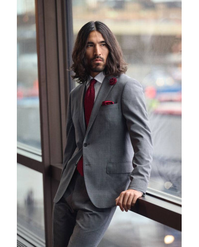 Giftbox Solid Paisley Tie NEW WAVE
