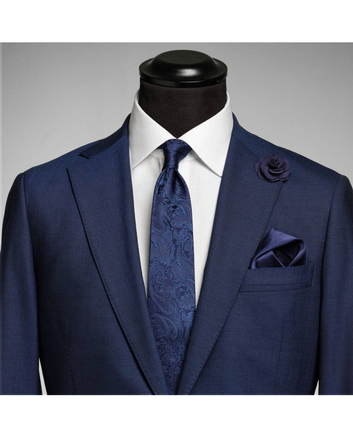 Giftbox Solid Paisley Tie NEW WAVE