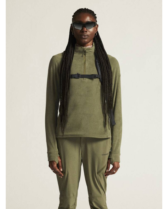 CORE Explore Fleece Midlayer W NEW WAVE