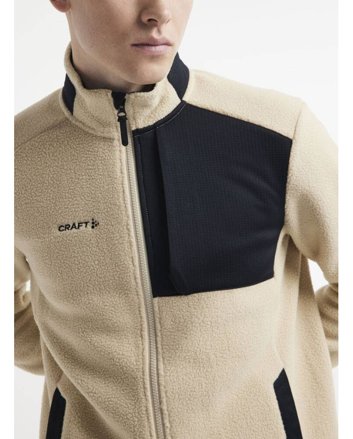 ADV Explore Pile Fleece Jacket M NEW WAVE