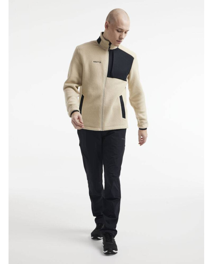 ADV Explore Pile Fleece Jacket M NEW WAVE