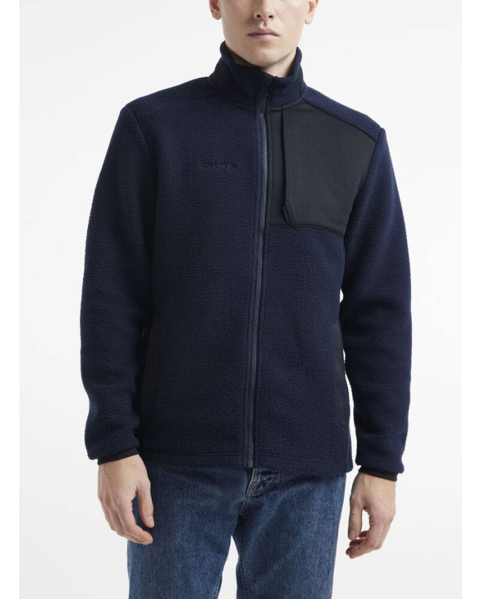 ADV Explore Pile Fleece Jacket M NEW WAVE