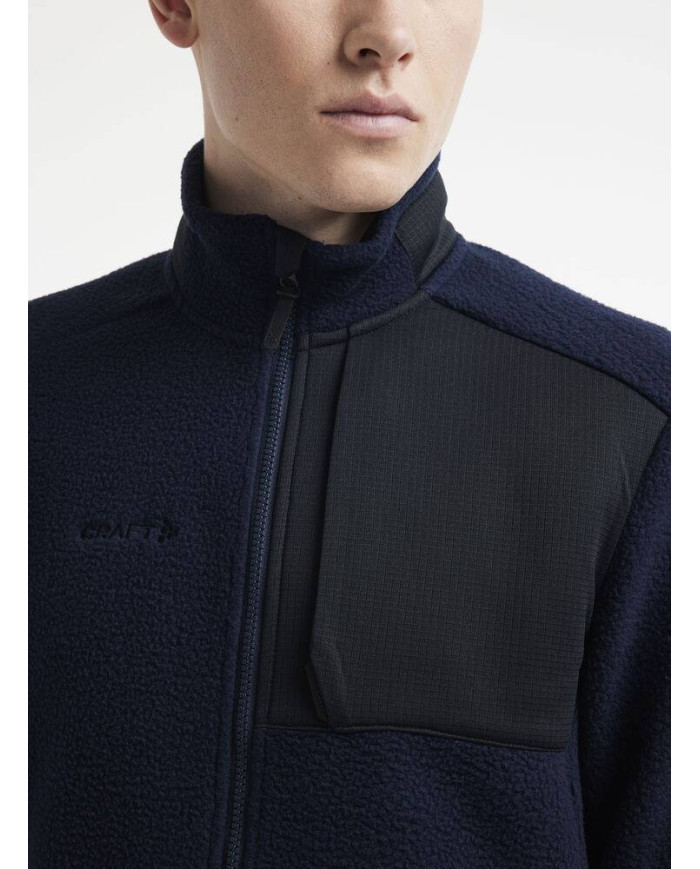 ADV Explore Pile Fleece Jacket M NEW WAVE