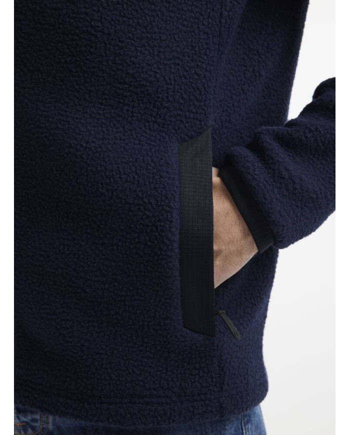 ADV Explore Pile Fleece Jacket M NEW WAVE