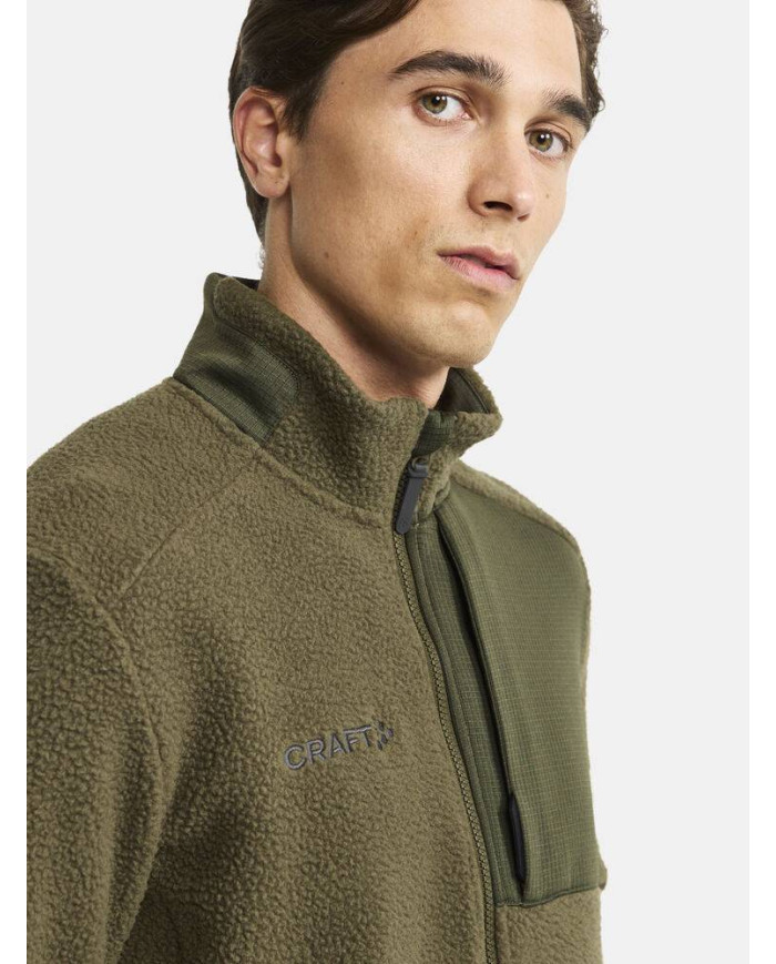 ADV Explore Pile Fleece Jacket M NEW WAVE