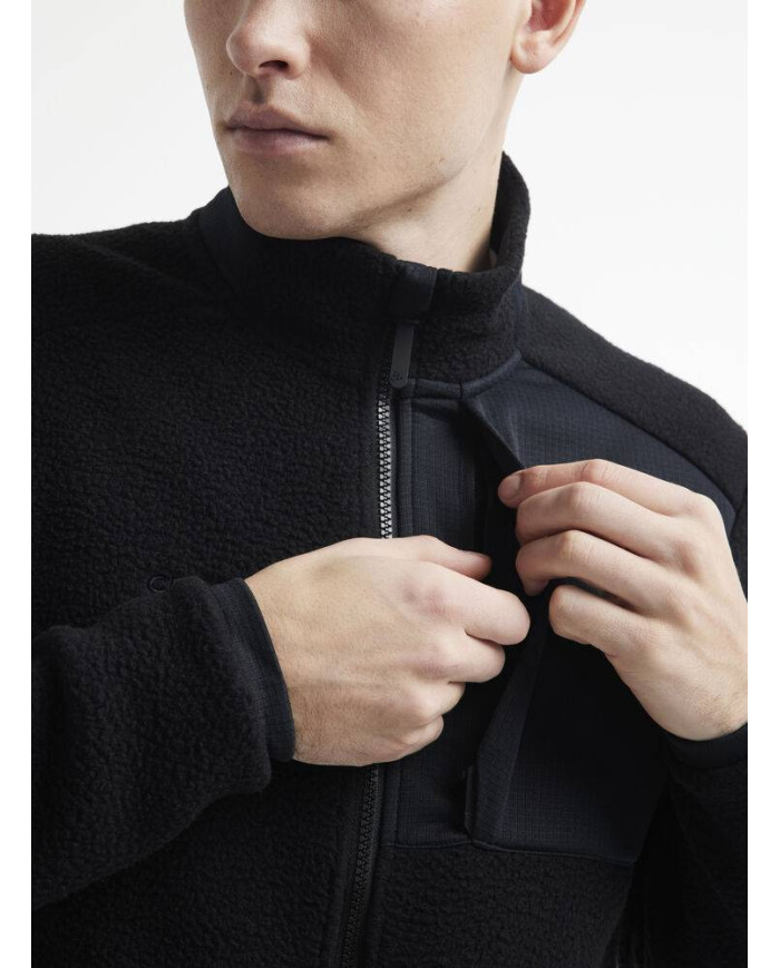 ADV Explore Pile Fleece Jacket M NEW WAVE
