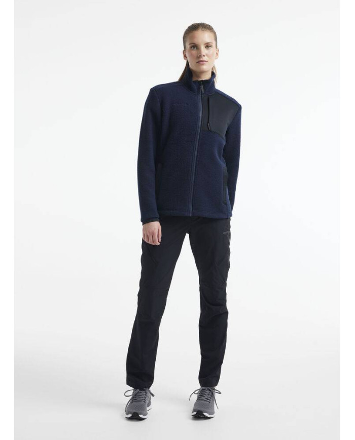 ADV Explore Pile Fleece Jacket W NEW WAVE