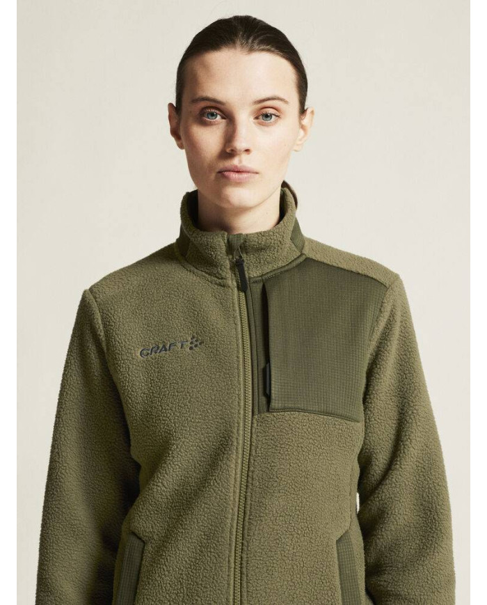 ADV Explore Pile Fleece Jacket W NEW WAVE
