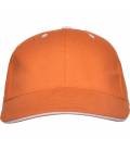 Pack 25 uds Gorra Panel. Roly 7008