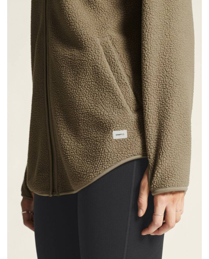 Join Pile Fleece FZ Hood W NEW WAVE