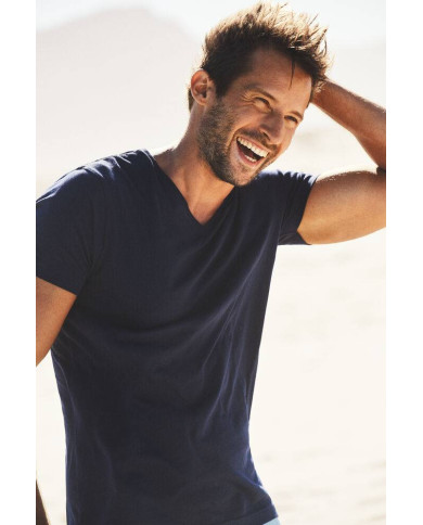 Camiseta Heavy V-neck NEW WAVE