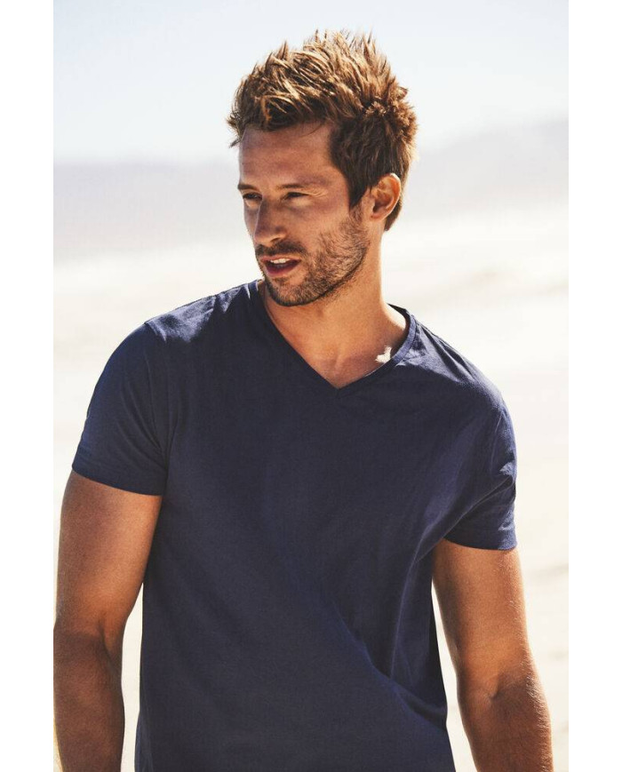 Camiseta Heavy V-neck NEW WAVE
