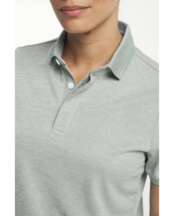 TXlite Melange Polo Women NEW WAVE