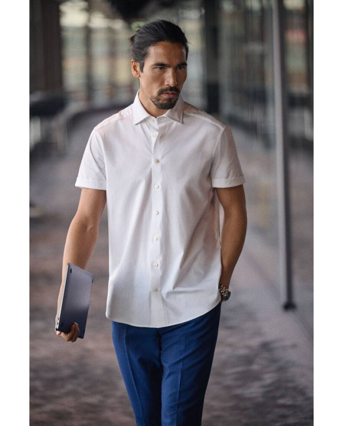 IB132 Interlock Knit S/S Slim NEW WAVE