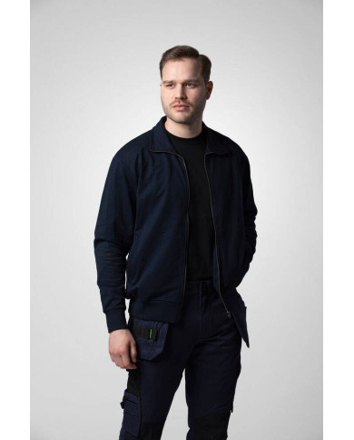 2134 SUDADERA CREMALLERA ENTERA NEW WAVE