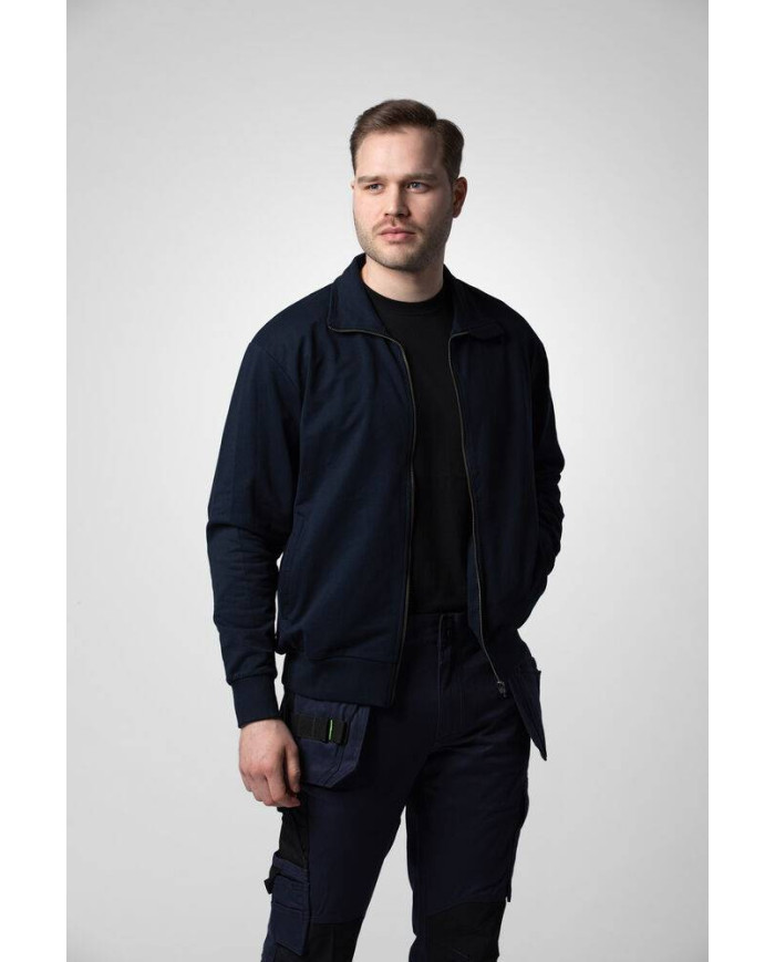 2134 SUDADERA CREMALLERA ENTERA NEW WAVE