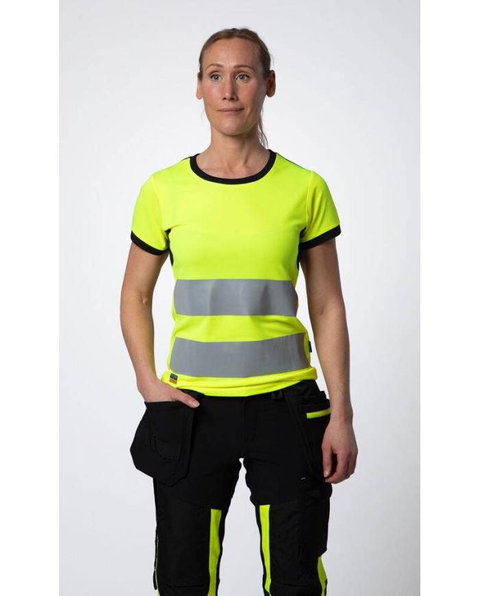6012 CAMISETA MUJER HV CLASE 2/1 NEW WAVE