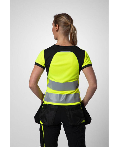 6012 CAMISETA MUJER HV CLASE 2/1 NEW WAVE