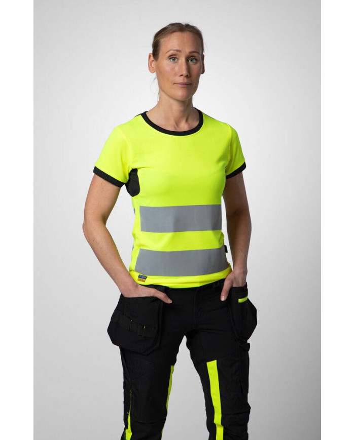 6012 CAMISETA MUJER HV CLASE 2/1 NEW WAVE