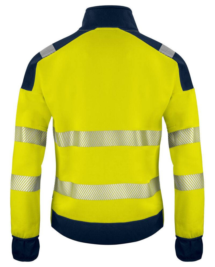 6109 SUDADERA FULL ZIP HV CLASE 3/2 NEW WAVE
