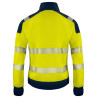 6109 SUDADERA FULL ZIP HV CLASE 3/2 NEW WAVE