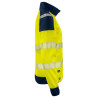 6109 SUDADERA FULL ZIP HV CLASE 3/2 NEW WAVE