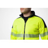 6109 SUDADERA FULL ZIP HV CLASE 3/2 NEW WAVE