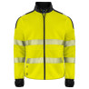 6109 SUDADERA FULL ZIP HV CLASE 3/2 NEW WAVE