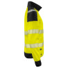 6109 SUDADERA FULL ZIP HV CLASE 3/2 NEW WAVE