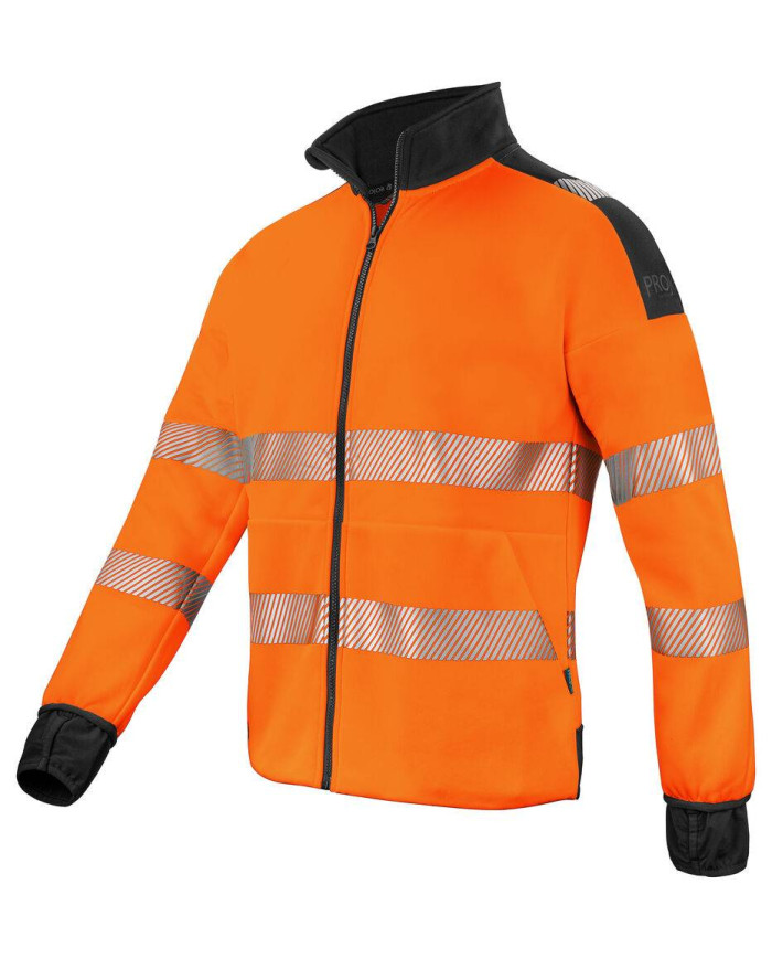 6109 SUDADERA FULL ZIP HV CLASE 3/2 NEW WAVE