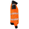 6109 SUDADERA FULL ZIP HV CLASE 3/2 NEW WAVE