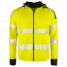 6110 SUDADERA CAPUCHA HV CLASE 3/2 NEW WAVE