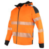 6110 SUDADERA CAPUCHA HV CLASE 3/2 NEW WAVE