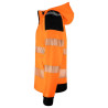 6110 SUDADERA CAPUCHA HV CLASE 3/2 NEW WAVE