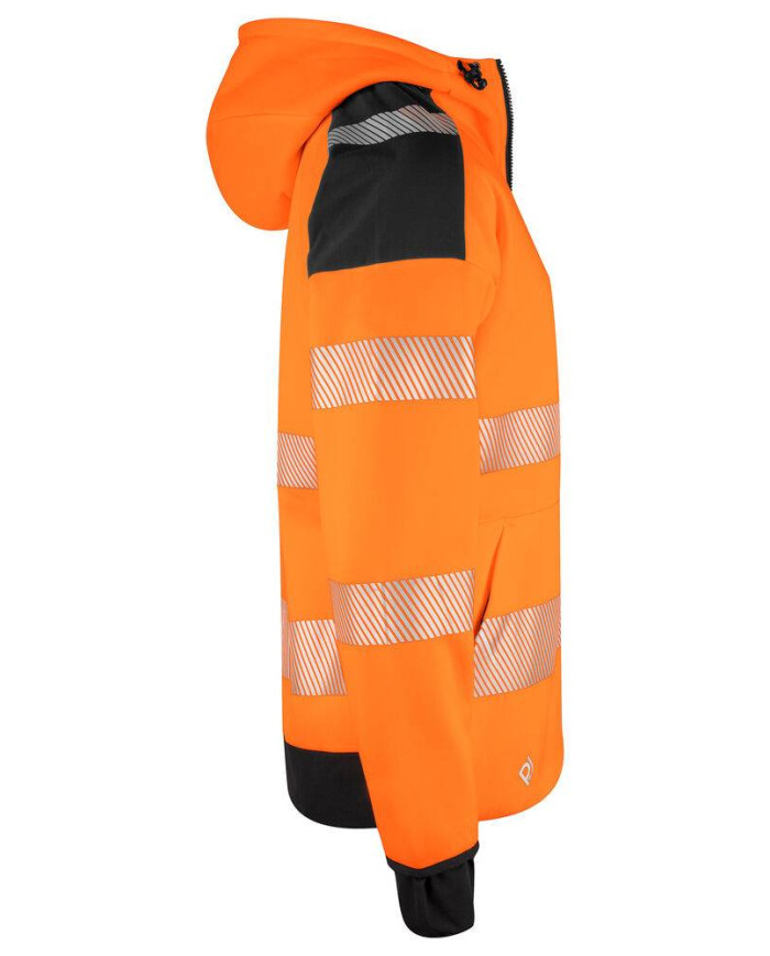 6110 SUDADERA CAPUCHA HV CLASE 3/2 NEW WAVE