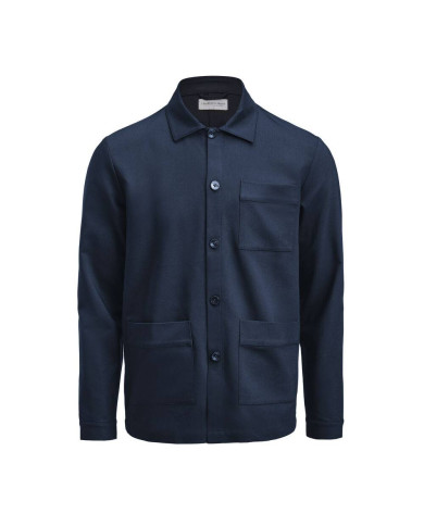 Patch Pocket Overshirt Unisex NEW WAVE