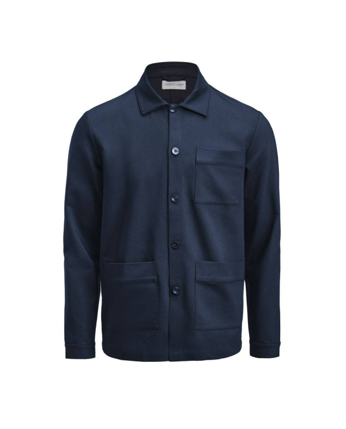 Patch Pocket Overshirt Unisex NEW WAVE