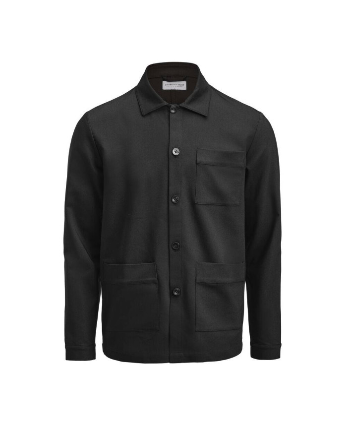 Patch Pocket Overshirt Unisex NEW WAVE