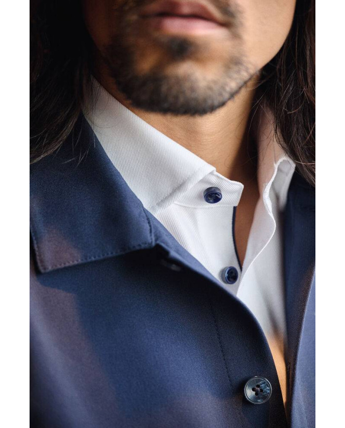 Patch Pocket Overshirt Unisex NEW WAVE