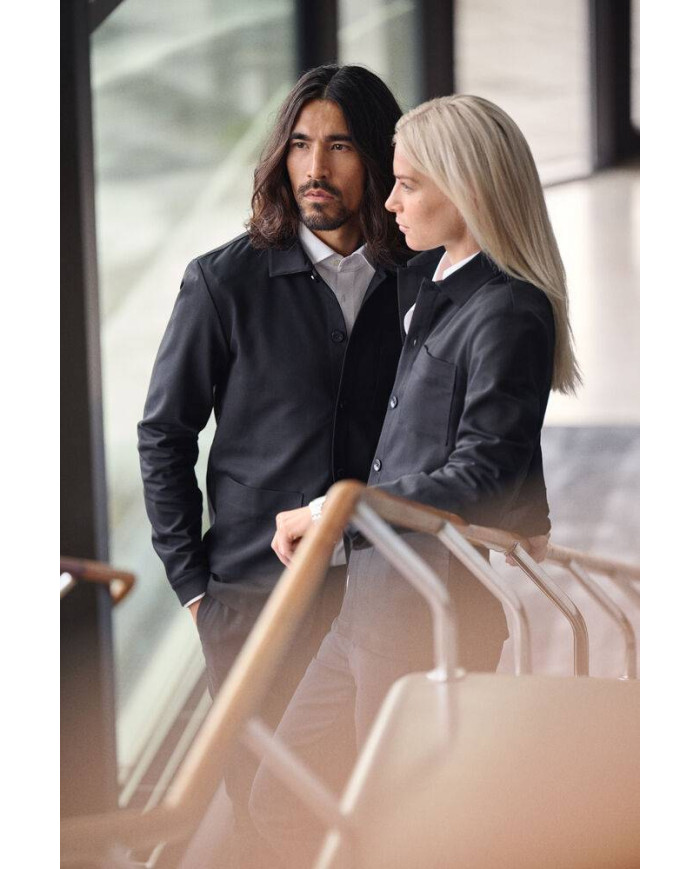 Patch Pocket Overshirt Unisex NEW WAVE